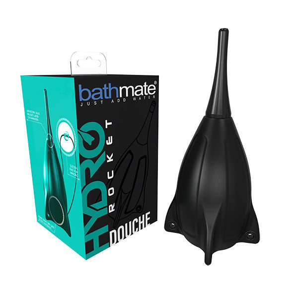 Doccia Hydro Rocket di Bathmate, con ugello e corpo in materiali robusti, ideale per uso personale e idroterapia.