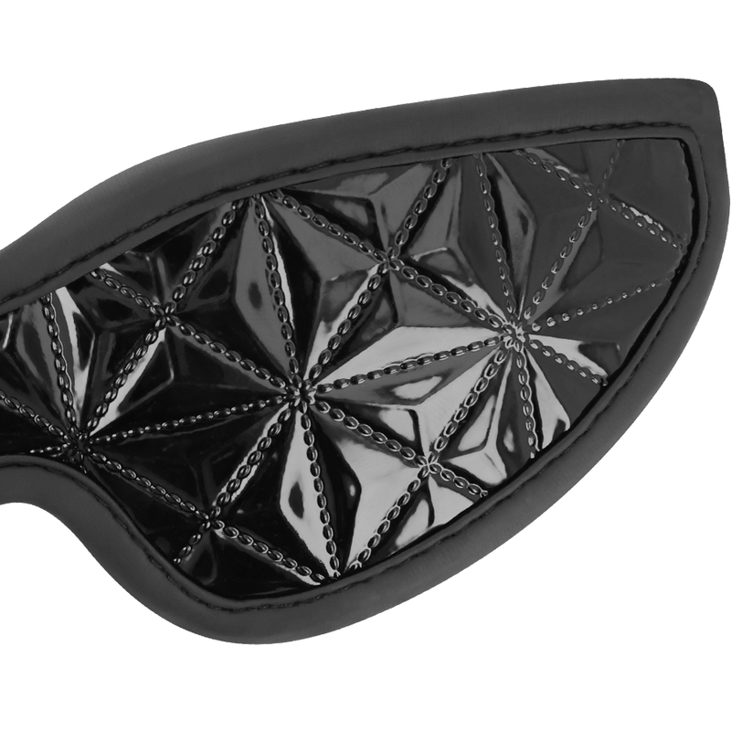 Maschera da cieco BEGME BLACK EDITION Premium nera, elegante e confortevole, ideale per il relax e il riposo visivo.