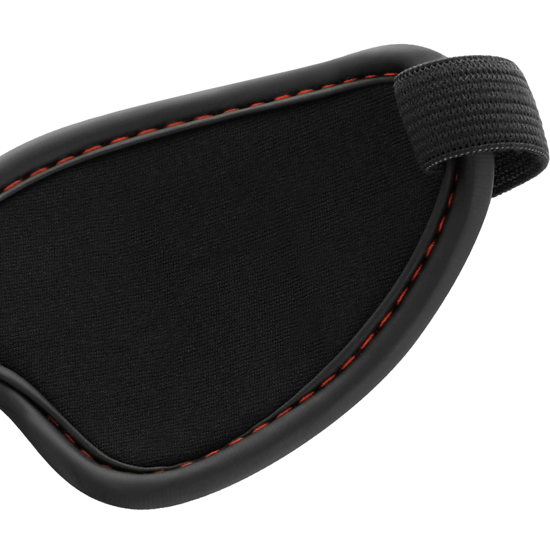 Maschera cieca premium BEGME Red Edition con fodera in neoprene, resistente e confortevole per attività di sicurezza e oscuramento.