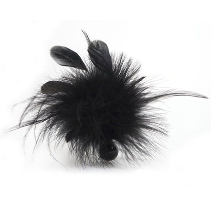 Spolverino in piuma Pom Pom di Bijoux Indiscrets, accessorio elegante con dettagli morbidi e voluminosi, ideale per look sofisticati.