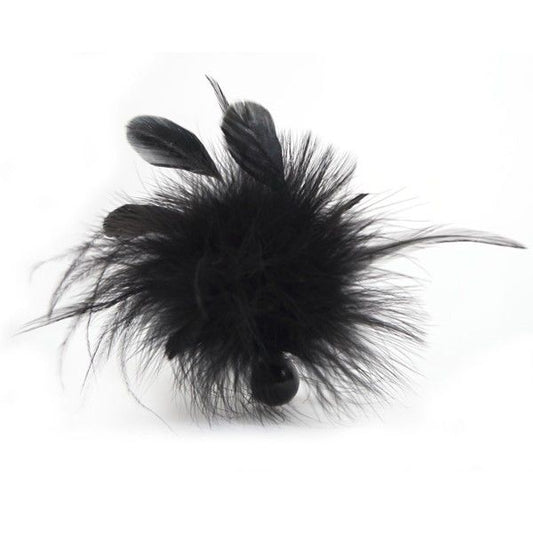Spolverino in piuma Pom Pom di Bijoux Indiscrets, accessorio elegante con dettagli morbidi e voluminosi, ideale per look sofisticati.