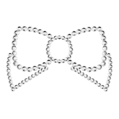 Copri capezzoli in argento con fiocco MIMI di Bijoux Jewelry, elegante e delicato gioiello per donna