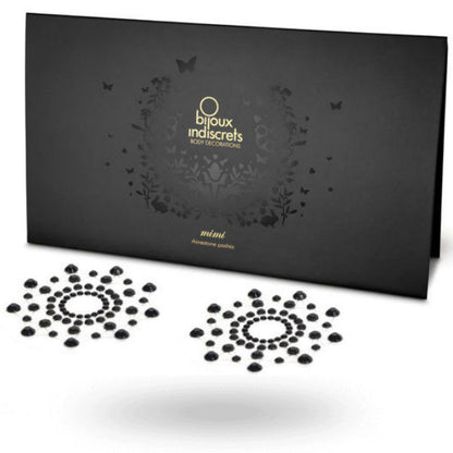 Orecchini nero BIJOUX INDISCRETI MIMI, gioielli eleganti con design delicato e raffinato, dettagli in metallo e smalto nero.
