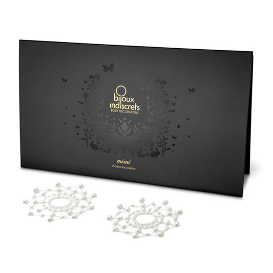 Orecchini bijoux Indiscreti Mimi con perla dorata, gioielli eleganti e raffinati di bijoux Jewelry, visibili in dettaglio.