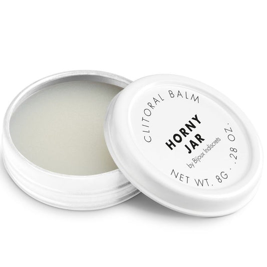 Balsamo erotico Clitherapy di Bijoux Love Cosmetiques, confezione con dettagli e design elegante, prodotto per il piacere sensuale