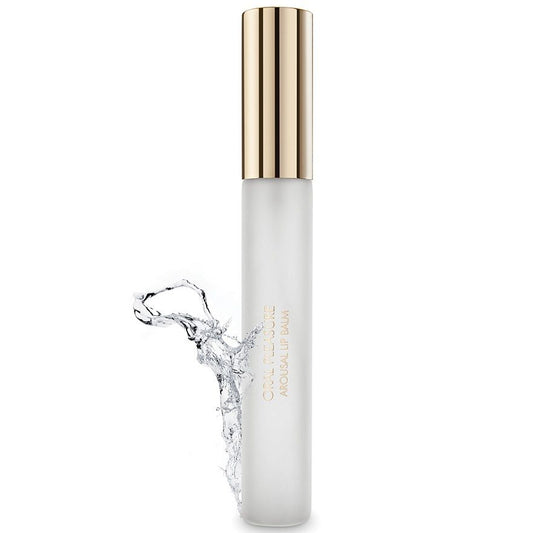 Labbra con gloss BIJOUX LOVE COSMETIQUES effetto freddo e caldo, cosmetico per il sesso orale, in confezione originale.