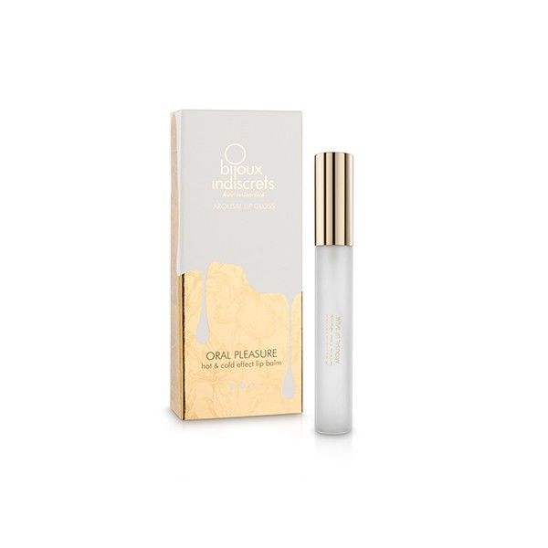 Gel per sesso orale di Bijoux Love Cosmetiques, effetto freddo e caldo, con bijoux di colore brillante e design attraente.