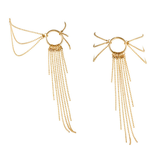 Braccialetto Bijoux Magnifique Piede d'Oro con dettagli eleganti e lucenti, perfetto come gioiello raffinato per il piede.