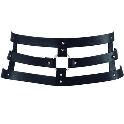 Cintura labirinto con cinturino nero di Bijoux Maze, gioiello discreto e originale per accessori moda femminili.