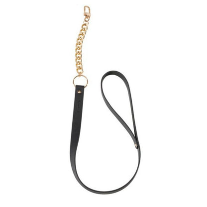 Collana nera con cinturino BIJOUX INDISCRETS MAZE, accessorio elegante e versatile in stile minimalista.
