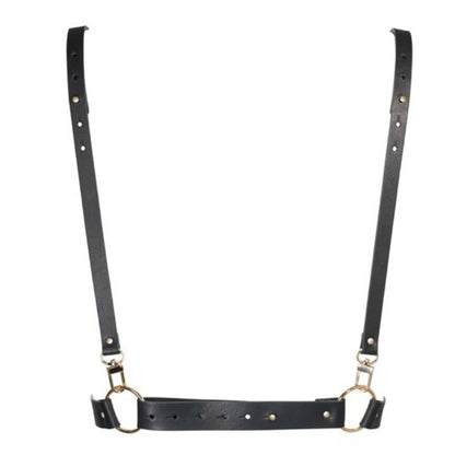 Collare nero Bijoux Maze Indiscrets Maze X Pettorina nera con dettagli eleganti e stile raffinato, perfetto per accessori di moda.