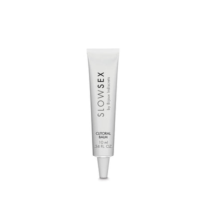 Balsamo stimolante clitoride BIJOUX SLOW SEX, crema da 10 ml per aumentare la sensibilità e il piacere erotico femminile.