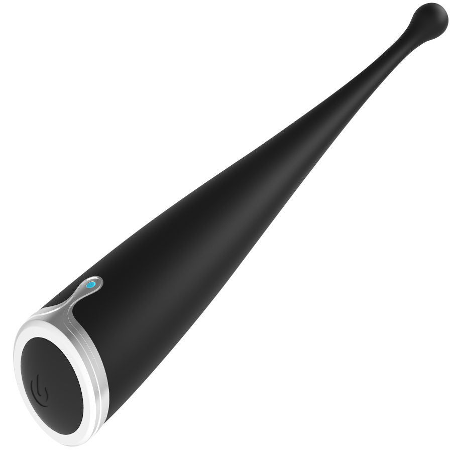 Vibe clitorideo nero BRILLY GLAM GLAM, dispositivo di stimolazione per il piacere femminile, con design compatto e moderno.