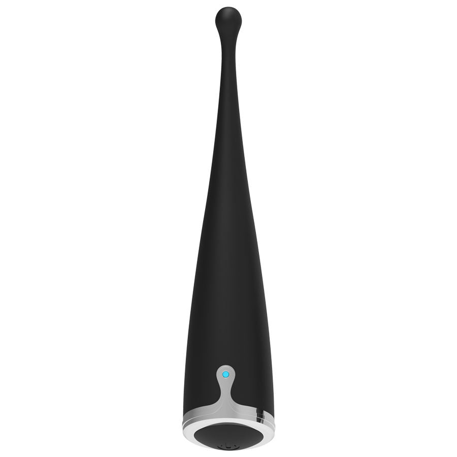 Vibratore clitoride nero BRILLY GLAM GLAM con design compatto e ergonomico, perfetto per stimolazione mirata.