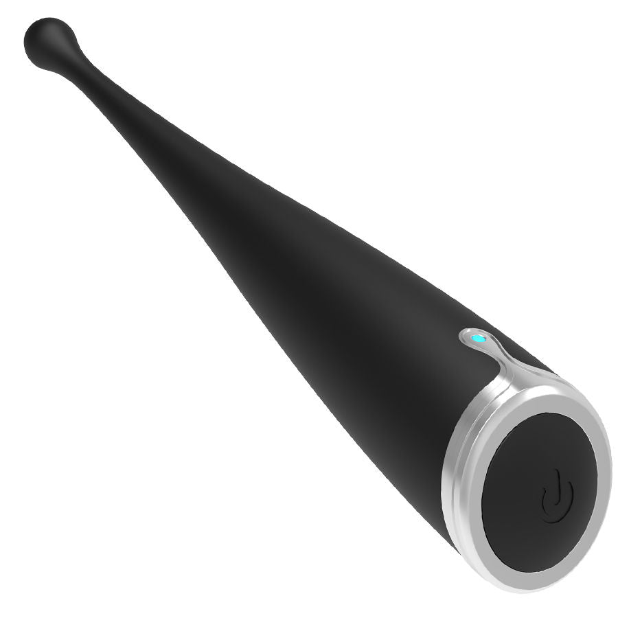 Vibe clitoridea nero BRILLY GLAM, dispositivo vibrante per il piacere femminile, con design compatto e funzionale.