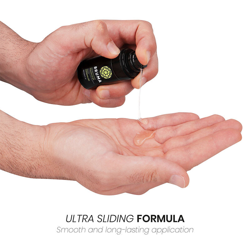 Balsamo intensificante BRUMA gusto anguria in tubo da 15 ml, ideale per capelli morbidi e setosi.