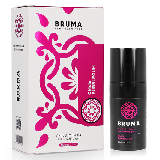Balsamo intensificante BRUMA gusto bubblegum in flacone da 15 ml, per trattamento dei capelli o della pelle