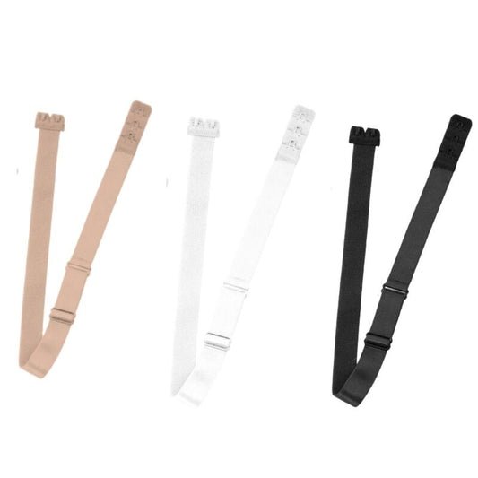 Set di 3 adattatori per reggiseno aperto BYE BRA, accessori per schiena, in plastica resistente, ideali per reggiseni con schiena aperta