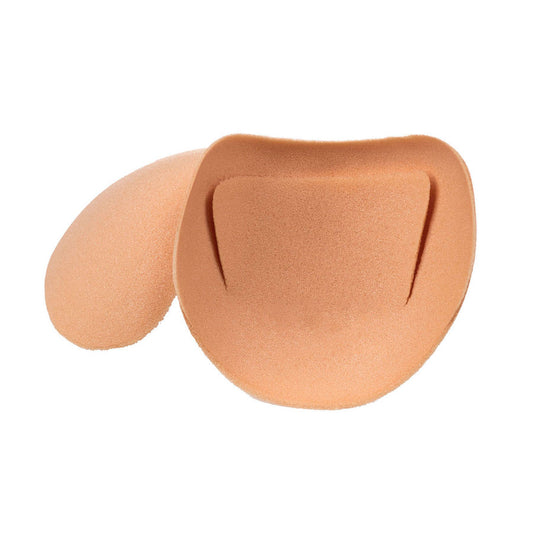 Protezioni per spalla BYE-BRA in colore beige, supporto comodo per alleviare pressione e proteggere le spalle.