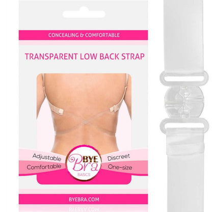 Riduttore spalline posteriori trasparente BYE BRA, accessori per sostenere e migliorare la vestibilità del reggiseno.