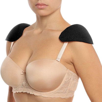 Supporto per protezioni spalle BYE-BRA nero, accessorio di supporto comodo e resistente per proteggere le spalle.
