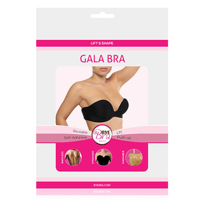Reggiseno nero BYE-BRA GALA con coppa morbida, supporto elegante, tessuto confortevole e design femminile.