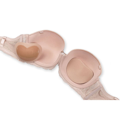Adesivo push-up BYE BRA, adesivo per reggiseno rimovibile e invisibile, ideale per creare scollature naturali e senza spalline