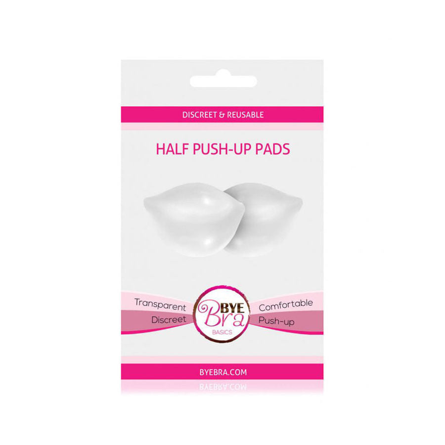 Sostegno semi imbottito push-up BYE BRA trasparente, reggiseno senza ferretto con coppe imbottite e trasparente.