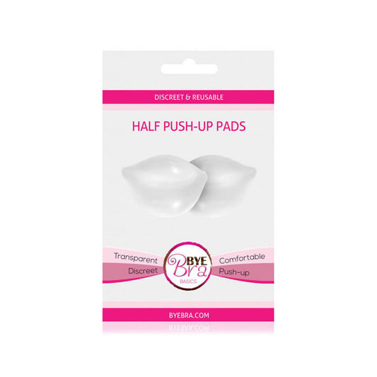 Sostegno semi imbottito push-up BYE BRA trasparente, reggiseno senza ferretto con coppe imbottite e trasparente.