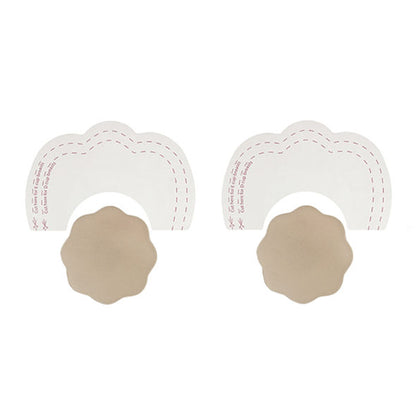 Seno volumizzante BYE-BRA con copri capezzolo in seta, coppa A/C, brand Tapes, immagine frontale con dettaglio del prodotto