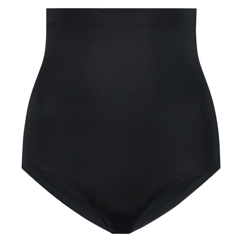 Faja senza cuciture BYE-BRA stile panties nero, modello XXL, morbida e confortevole, con design senza cuciture.