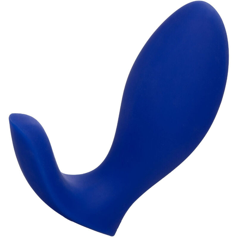 Stimolatore e vibratore analico CALEXOTICS Admiral, dispositivo blu per rimming della prostata, visibile in immagine.