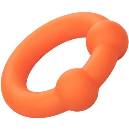 Anello CALEXOTICS Alpha con doppio rivestimento in arancione, design elegante e moderno, vista frontale dell'anello.