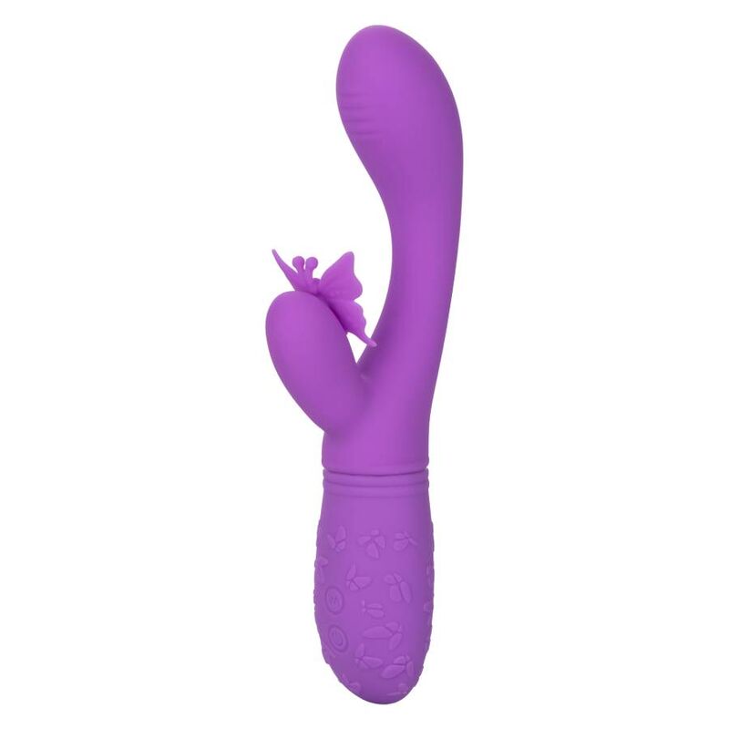 Calexotics Bacio Farfalla Flutter Viola, giocattolo sessuale con design a farfalla e dettagli viola, per stimolazione e piacere.
