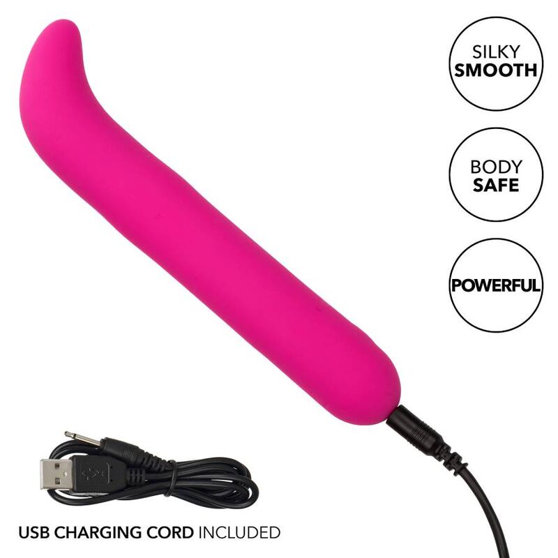 Vibratore rosa CALEXOTICS BLISS G VIBE con design ergonomico e stimolante, ideale per il piacere personale.