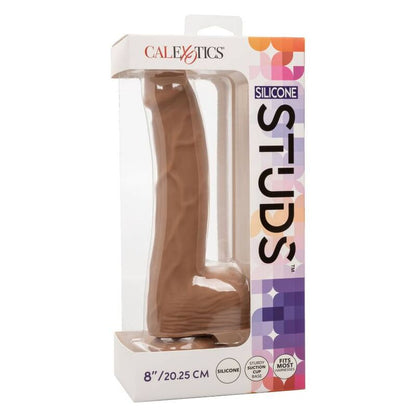 Borchie in silicone marroni CALEXOTICS, diametro 20,32 cm, dettagli decorativi e resistenti per mobili e superfici.