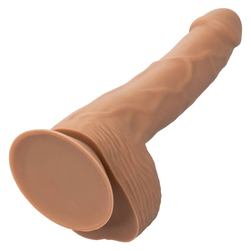 Calexotics borchie in silicone marrone da 20,32 cm, decorazione per abbigliamento o accessori, con superficie liscia e flessibile