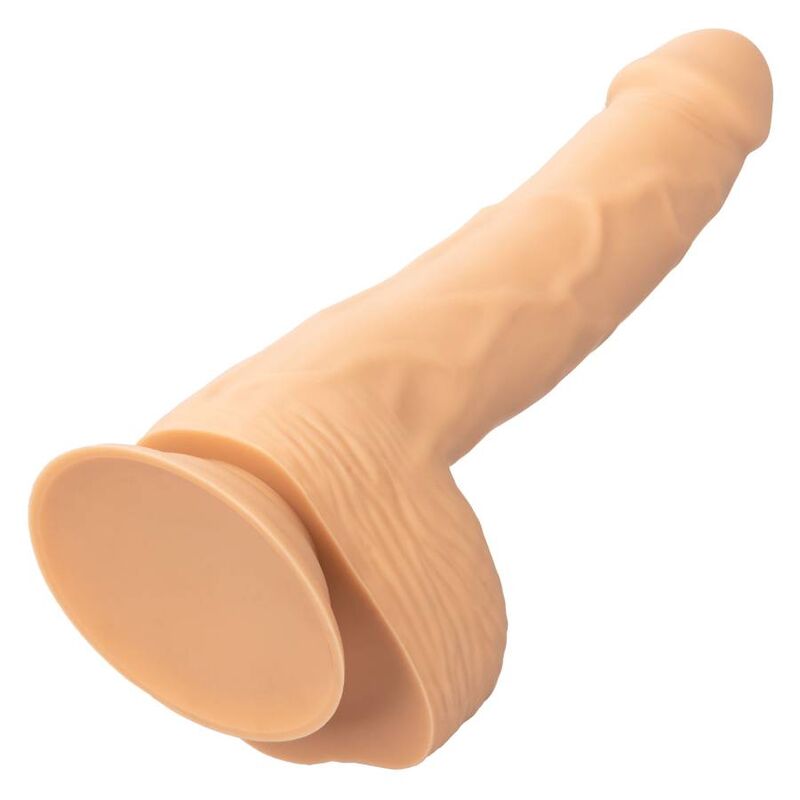 Calexotics borchie in silicone da 20,32 cm con dettagli in pelle, accessorio decorativo per giochi sensuali.