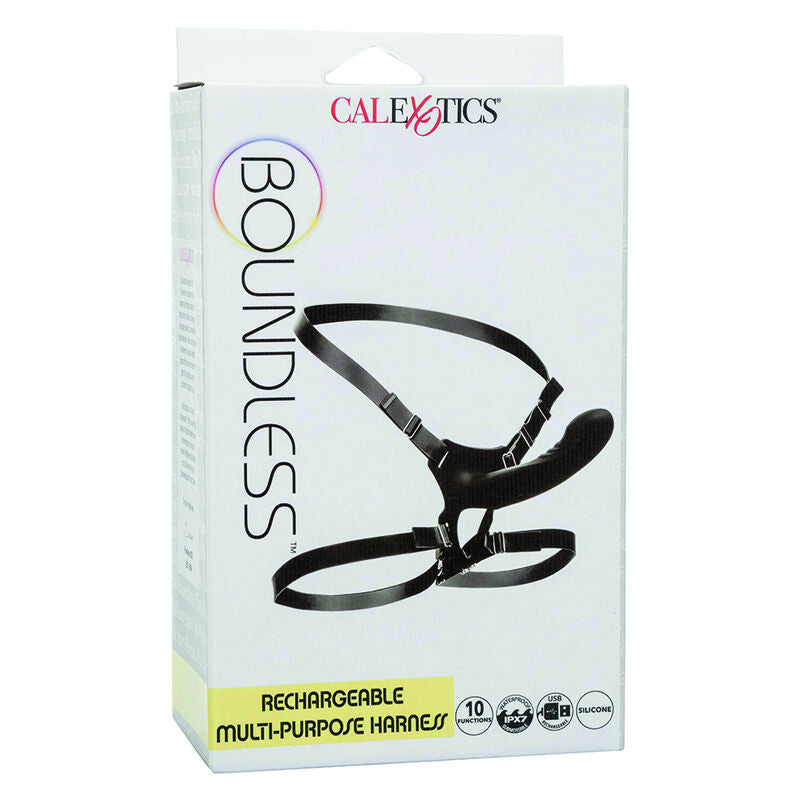 Immagine di un'arnese multiuso ricaricabile CALEXOTICS Boundless Arness con dettagli e design elegante.