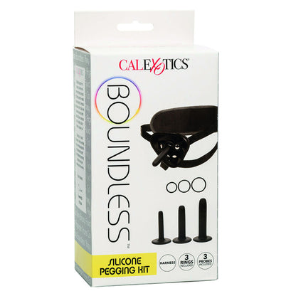 Set di pegging in silicone CALEXOTICS Boundless Kit con design ergonomico e materiali di alta qualità, ideale per uso personale.