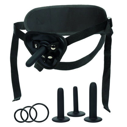Kit di pegging in silicone CALEXOTICS Boundless, set completo con accessori per giochi di coppia, design ergonomico e sicuro.