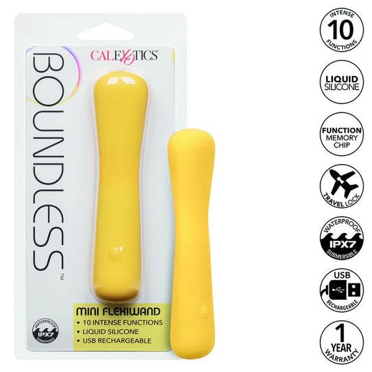 Flexiwand mini di Calexotics, dispositivo vibrante compatto con design ergonomico per piacere e stimolazione.