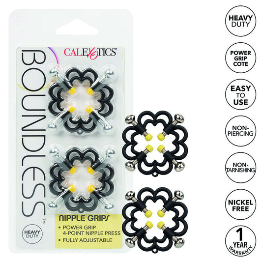 Prese per capezzo CALEXOTICS Boundless, supporto robusto e resistente in metallo per strumenti musicali.