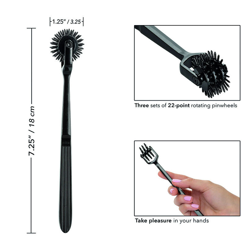 Rota del piacere trio Boundless di Calexotics, dispositivo di stimolazione vibrante con design ergonomico e vari livelli di intensità.