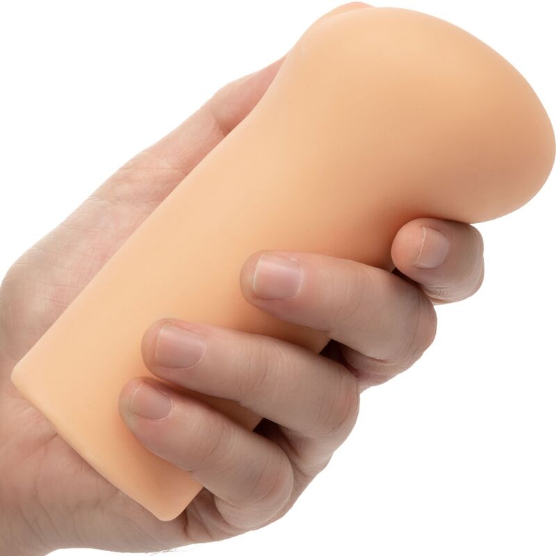 Stroker vulva CALEXOTICS Boundless con pelle chiara, dettaglio realistico e morbido, per stimolazione e piacere.