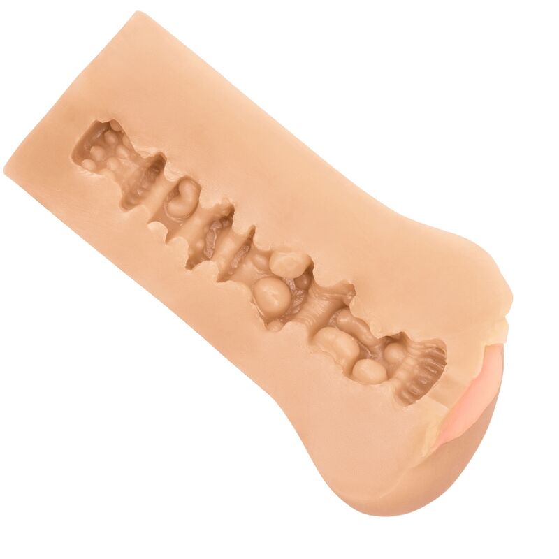 Stroker vulva CALEXOTICS Boundless con pelle chiara, dettagli realistici e texture morbida per esperienze sensoriali.