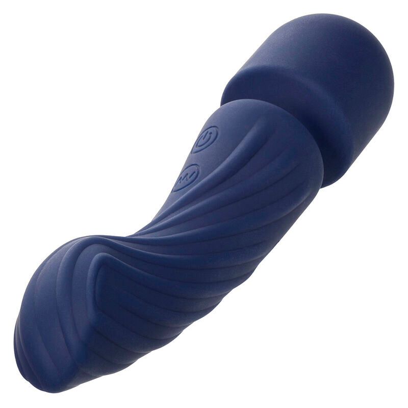 Massaggiatore Calexotics Charisma Allure con doppio motore, 12 funzioni, in colore viola, dimensioni 17,25 x 4,5 cm.
