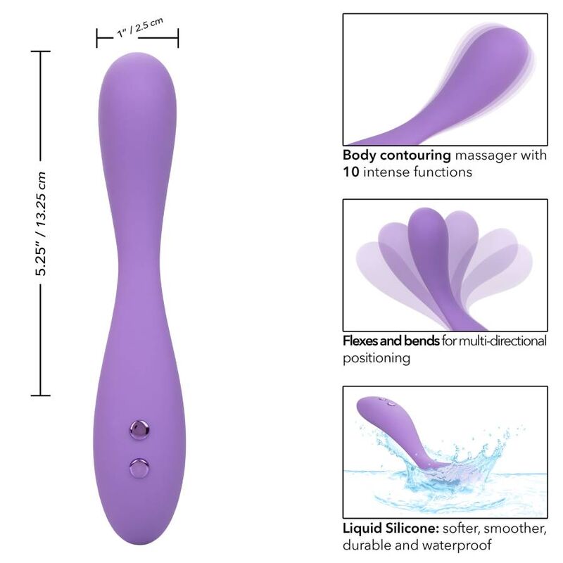 Turbante CALEXOTICS Contour Demi Viola in tessuto morbido con dettagli eleganti, ideale per look sofisticati e alla moda.