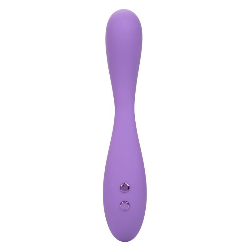 Calexotics Contour Demi Viola, dildo realistico in silicone viola con dettagli curvi e anatomici, ideale per stimolazione e piacere.