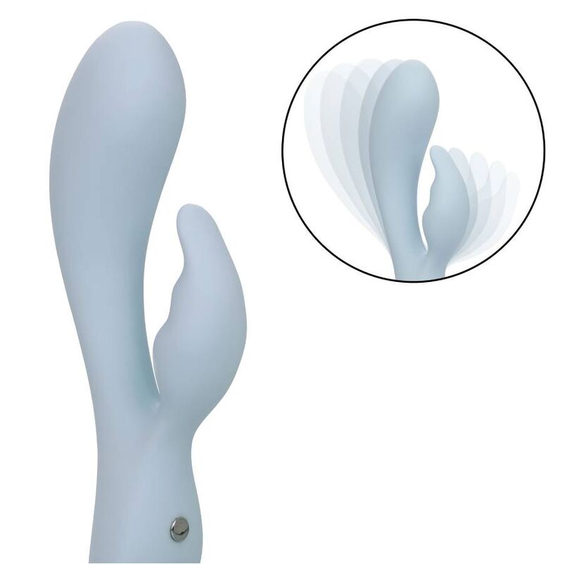 Calexotics Contour Kali Blu, sex toy blu con design ergonomico, dettagli in evidenza e superficie liscia, visibile in primo piano